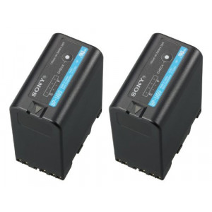 2 x Li-Ion-Akku 56 Wh - für Sony 2bp-u60 - Kamera F3 K CINEALTA PMW-F3L, XDCAM EX PMW-EX3, pmw-ex1r,, XDCAM HD422 (2bp-u60)-21